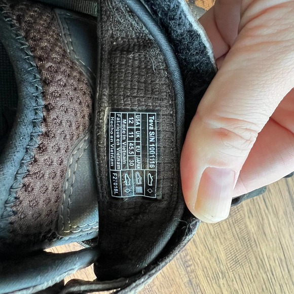 Teva Forebay Mens Coffee Closed Toe Sandals 12 - Picture 9 of 9